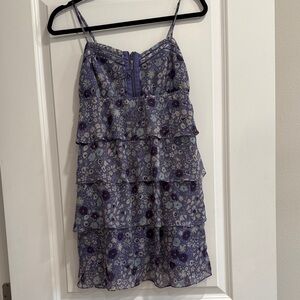 American Eagle Outfitters Purple Floral Dress